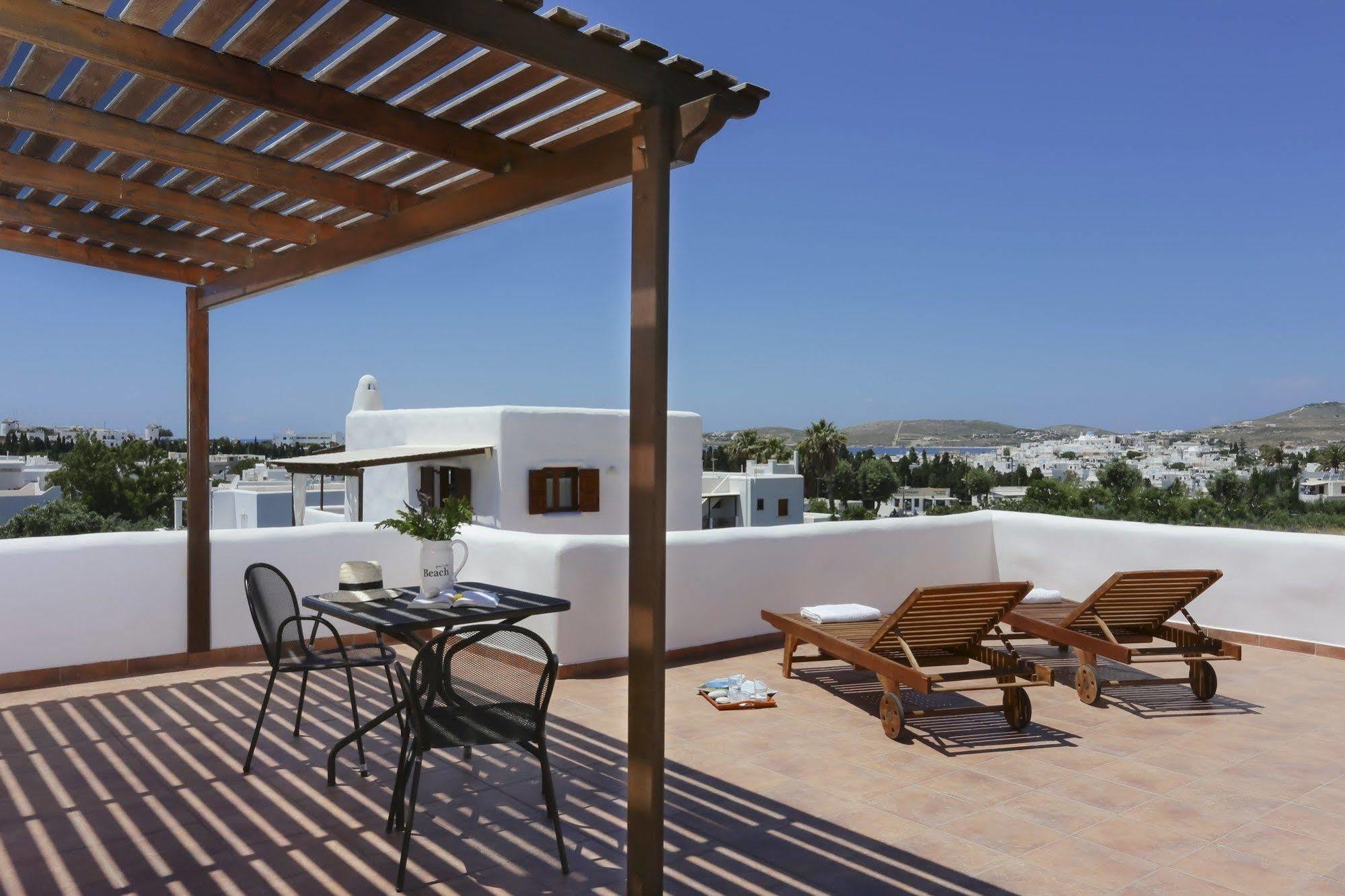 9 Muses - Paros Aparthotel Exteriör bild